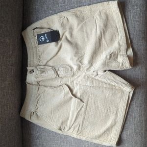 Beige NoNews corduroy shorts in size 30 from Australia